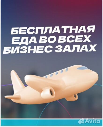 Проход (купон) в бизнес зал аэропорта