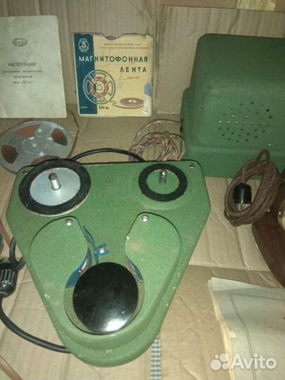 Магнитофонная приставка мп-1 СССР 1954 г