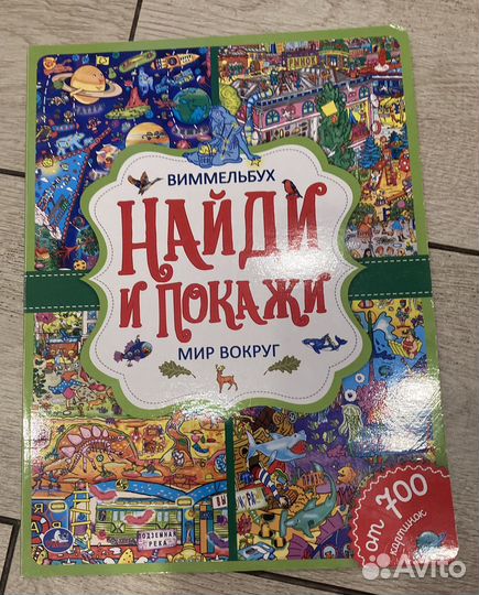 Книга Виммельбух. Найди и покажи. Мир вокруг