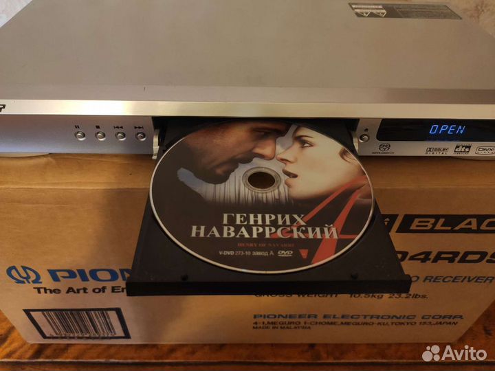 DVDaudio sacd-r плеер pioneer dv-585 прошитый