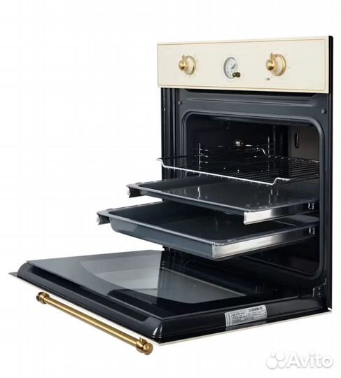 Духовой шкаф Kuppersberg SR 609 C Bronze бежевый