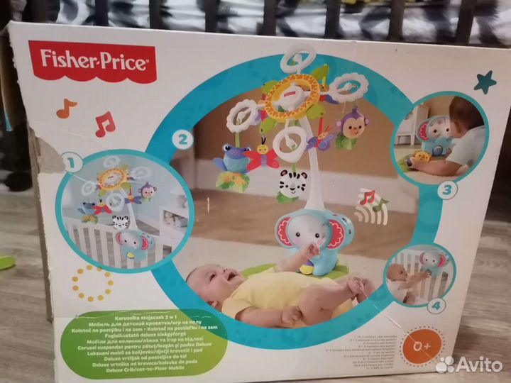 Мобиль на кроватку fisher price