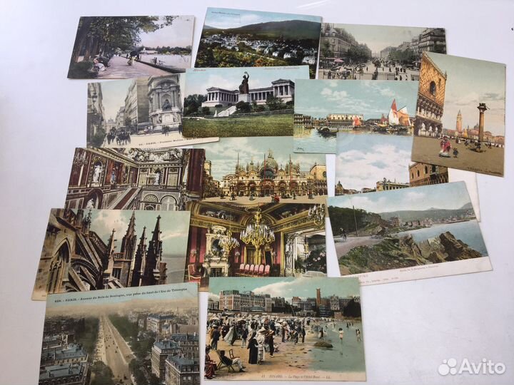 Дореволюционные иностранные открытки