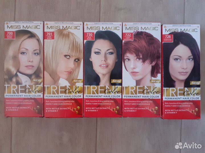 Краска для волос miss magic