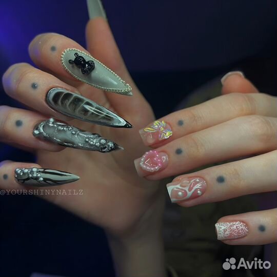 Маникюр, наращивание ногтей