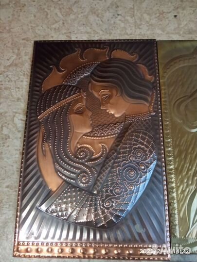 Картина медная чеканка