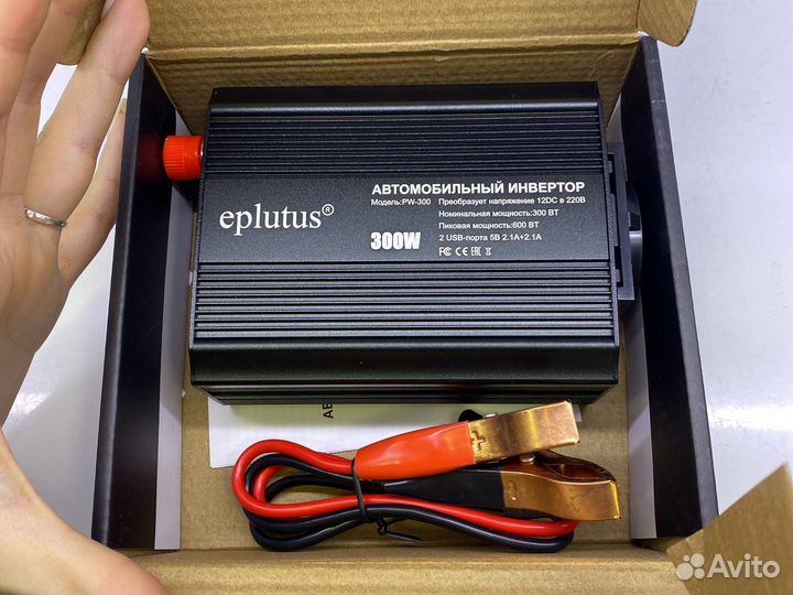 Инвертор Eplutus PW-300 12В