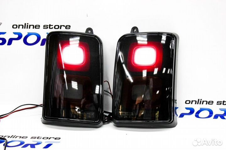 Задние фонари Нива диодные в стиле Range Rover