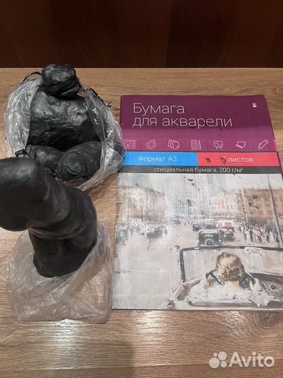 Скульптурный пластилин твердый