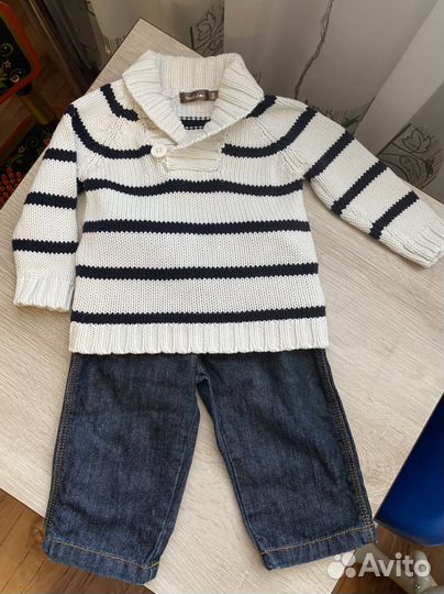 Комбинезон, джинсы, кофта, костюм для мальчика