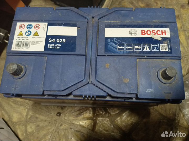 Аккумулятор bosch