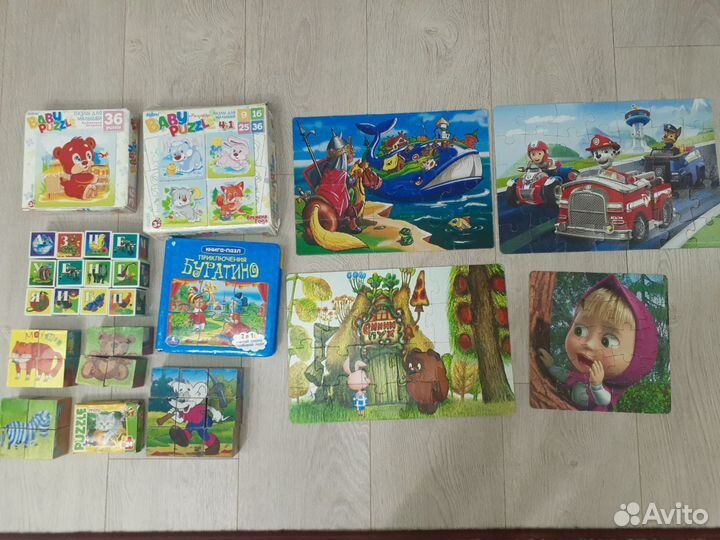 Пазлы и кубики