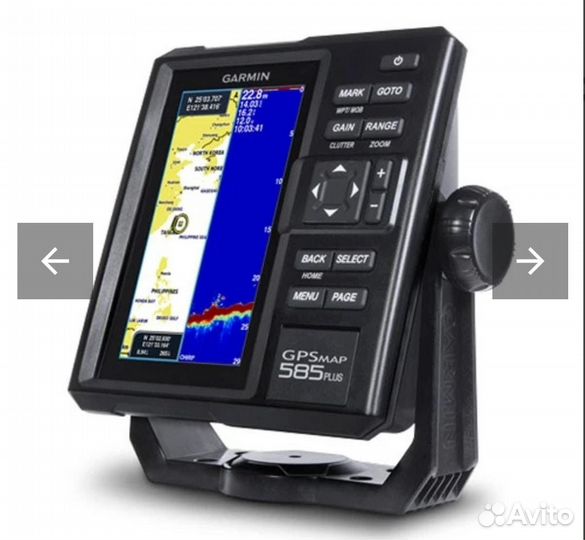 Эхолот Garmin gpsmap 585 Plus