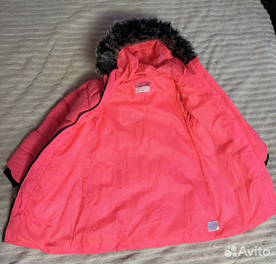 Куртка для девочки 122 futurino розовая