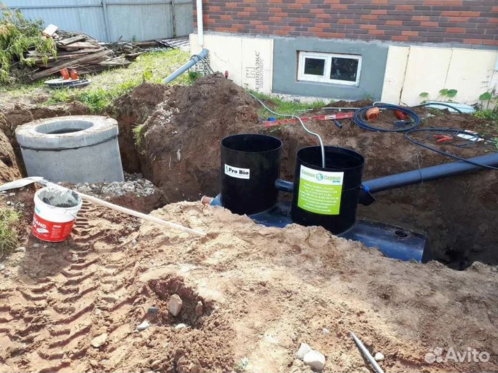 Септик эко Интал 3 для выгребных ям