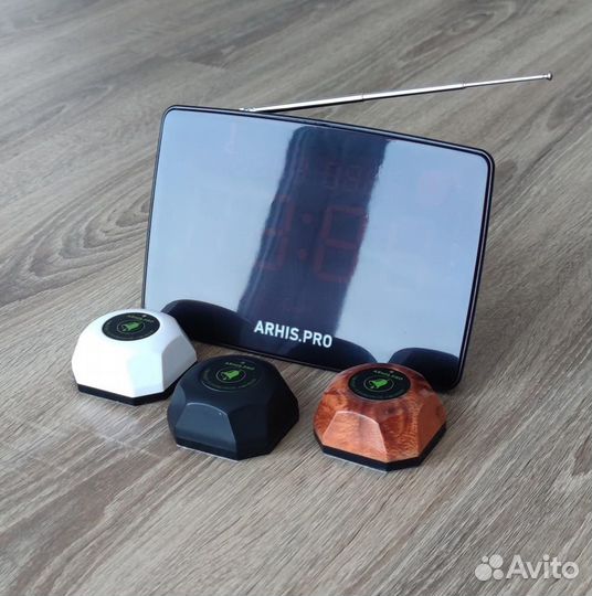 Кнопки вызова официанта модель Бургер и табло