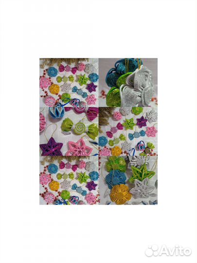 Новогодние игрушки ручной работы