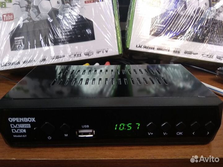 Приставка цифрового тв, 23 канала бесплатно, новая