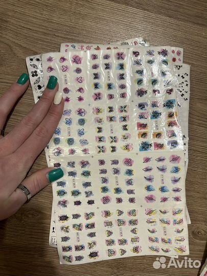 Наклейки для ногтей