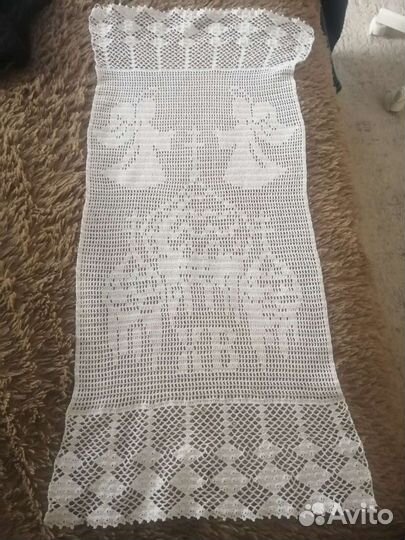 Кружево, салфетки крючком, handmade