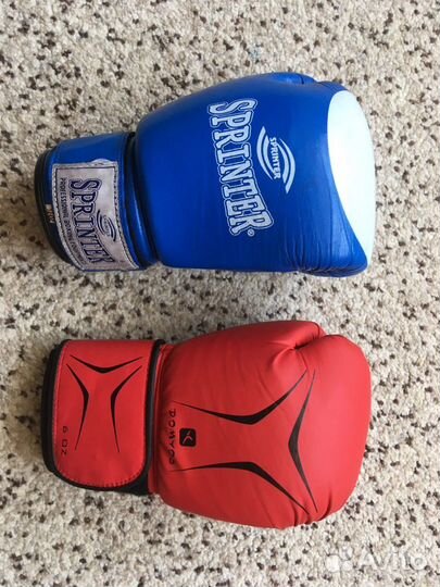 Боксерские перчатки 6 oz