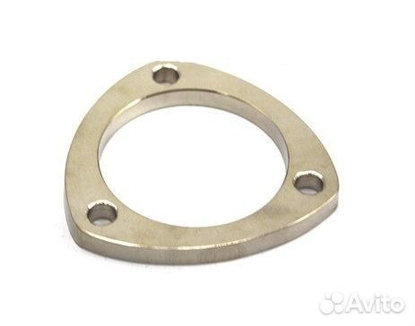 Фланец 57мм сталь для выхлопной трассы на 3 болта