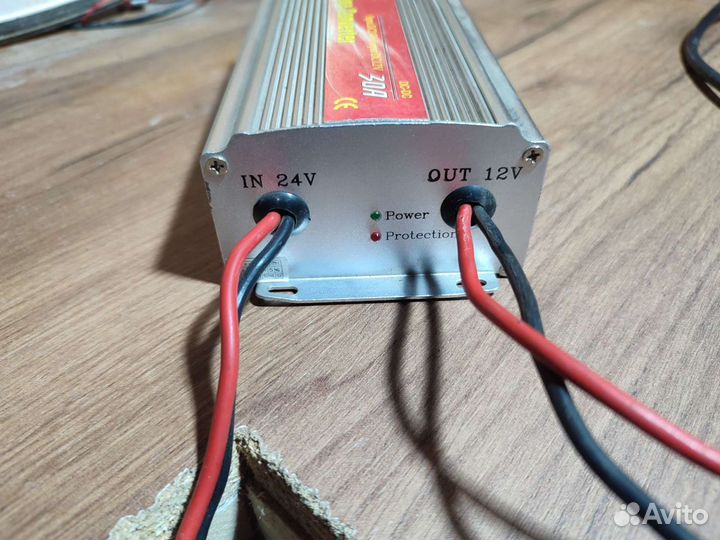 Преоброзователь с 24v в 12v dc24v output dc12v