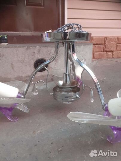 Люстра потолочная бу