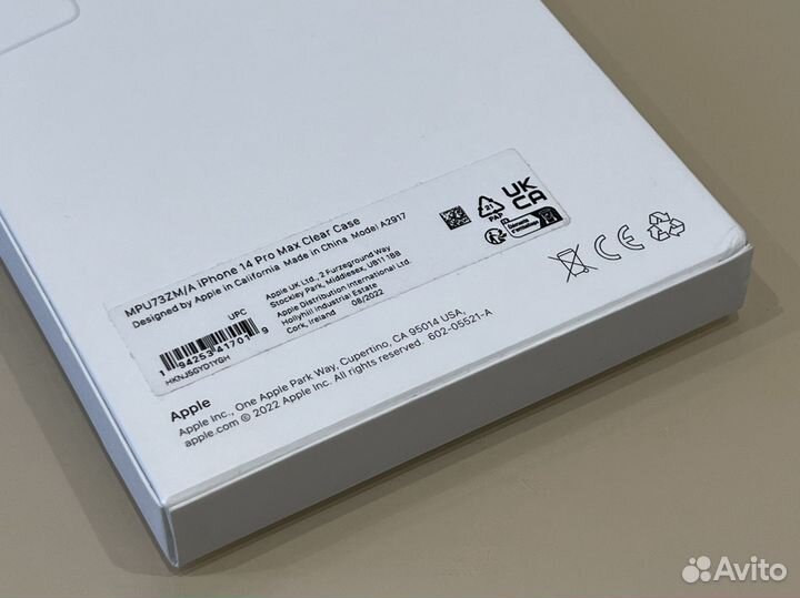 Чехол Clear Case для iPhone 14 Pro / Pro Max