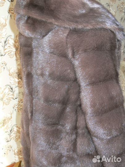 Шуба норковая (трансформер) молодёжная как новая