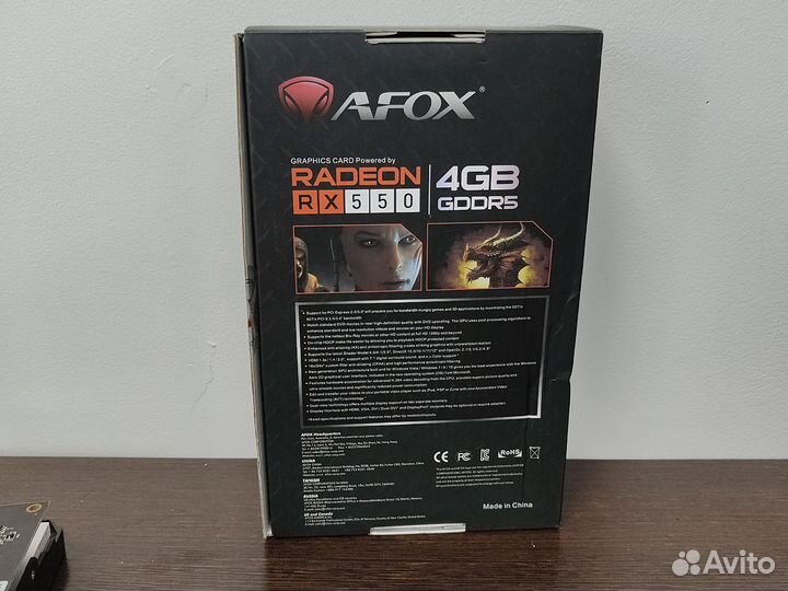 RX 550 4 Gb Гарантия