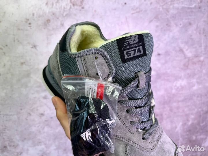 Кроссовки New Balance 574 зимние