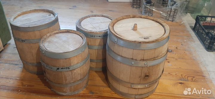 Деревянные дубовые бочки бу