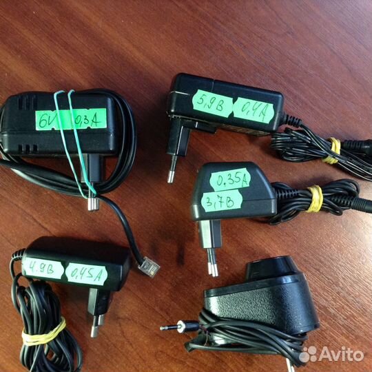 Адаптеры и бп к сотовым и радиотелефонам