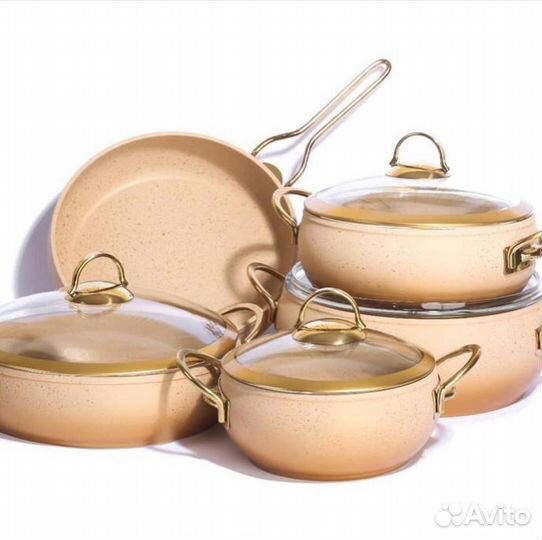 Набор кастрюль новый parem