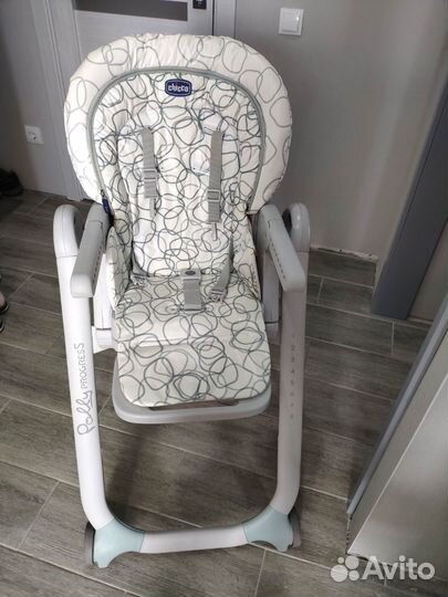 Стульчик для кормления chicco polly progress 5