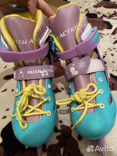 Коньки детские развижные