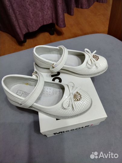 Туфли для девочки 28 размер нарядные