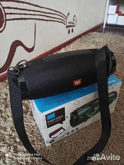 Блютуз колонка Tg 504. Оригинал