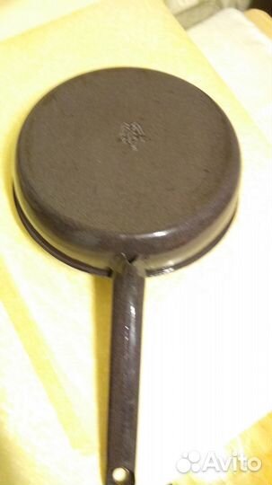 Сковорода эмалированная тяжелая, СССР