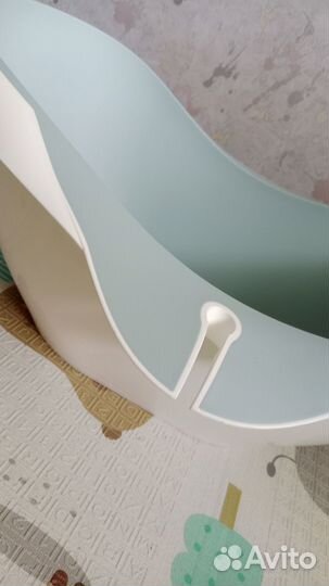 Детская ванночка + пеленальный столик