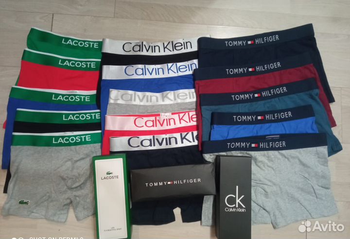 Трусы мужские боксеры calvin klein