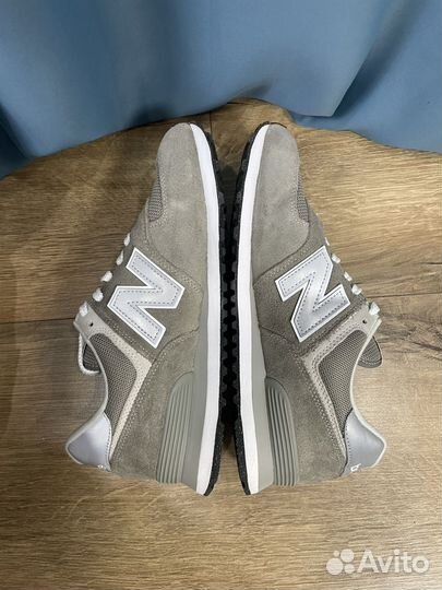 Кроссовки мужские new balance 574 серые