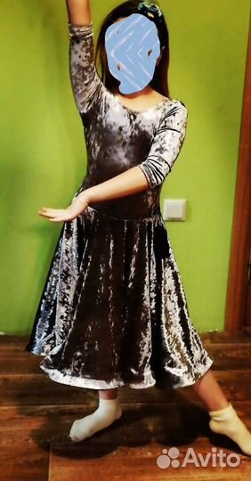 Рейтинговое платье для бальных танцев, р. 130