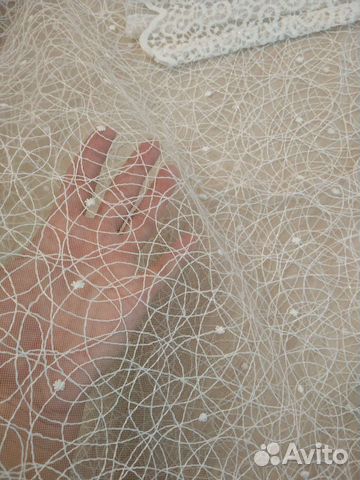 Занавеска тюль новая 5.10*2.63