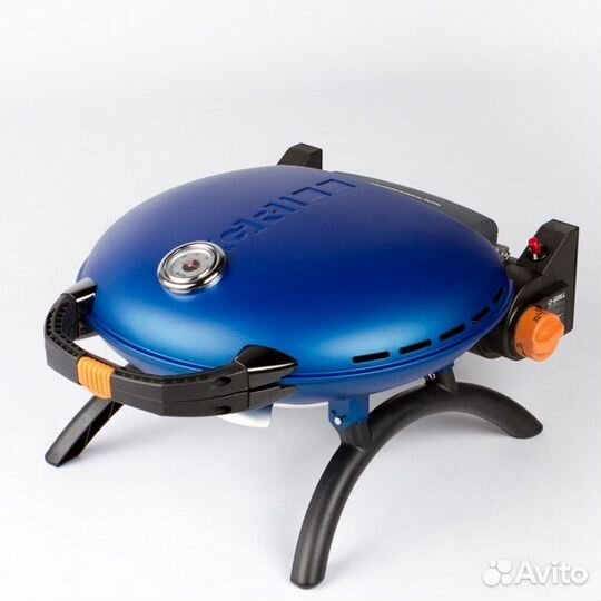 Газовый гриль O-grill 700T blue + адаптер А