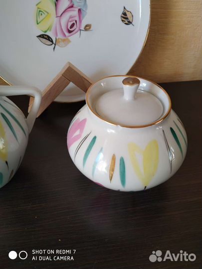 Молочник+сахарница лфз утро