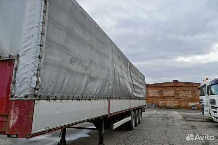 Полуприцеп тентованный Krone SDP27, 2004