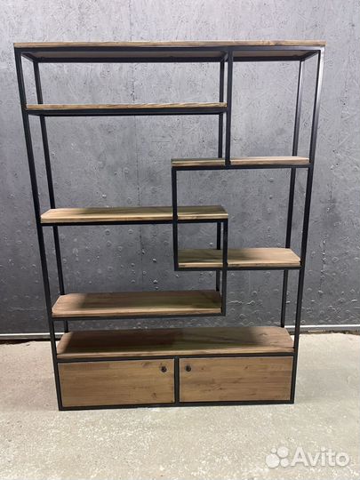 Стеллаж в стиле лофт