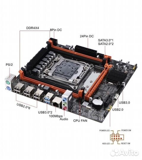 Комплект x99/xeon 2670v3/ddr4 32gb